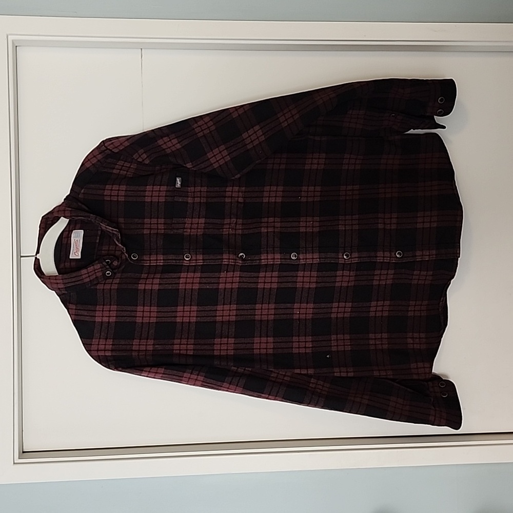 Plad Shirt Burgendy